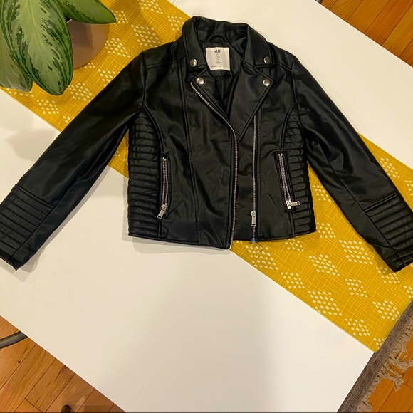 Girls H&M Moto jacket - Picture 1 of 2